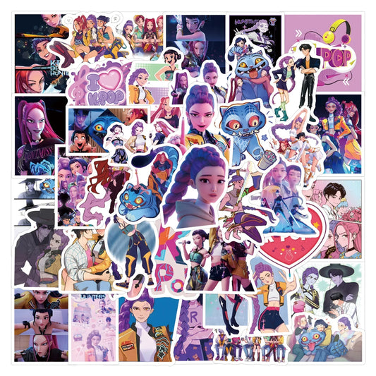 Personalized Demon Hunters Stickers – Creative Decals for KPop and Anime Fans